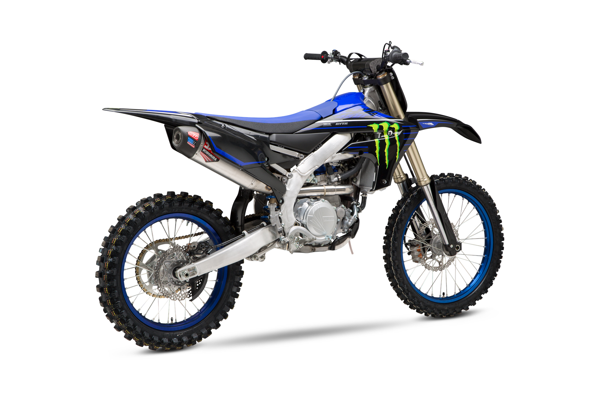 RS-12 Stainless/Aluminum Full Exhaust - 20-22 Yamaha YZ450F - Click Image to Close