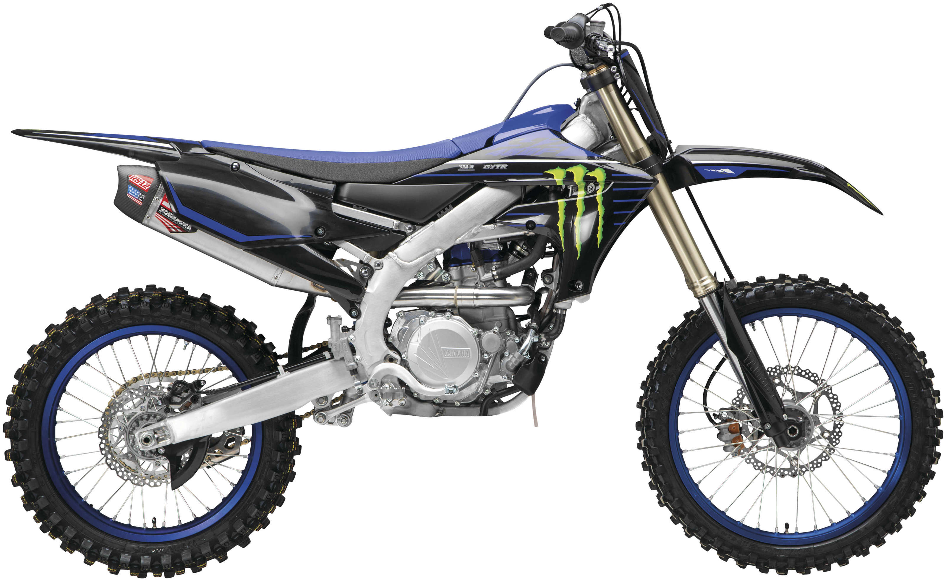 RS-12 Stainless/Aluminum Full Exhaust - 20-22 Yamaha YZ450F - Click Image to Close