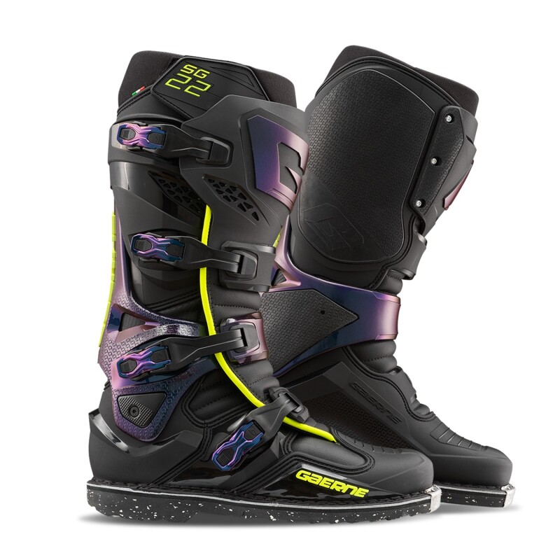 Gaerne SG22 Boot Chameleon Size 10 - High-performance MX boots in Size 10 - Click Image to Close