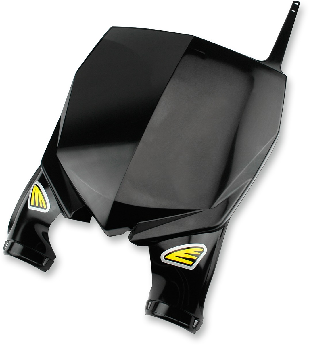 Cycra Stadium Number Plate Black Fits Yamaha - Click Image to Close