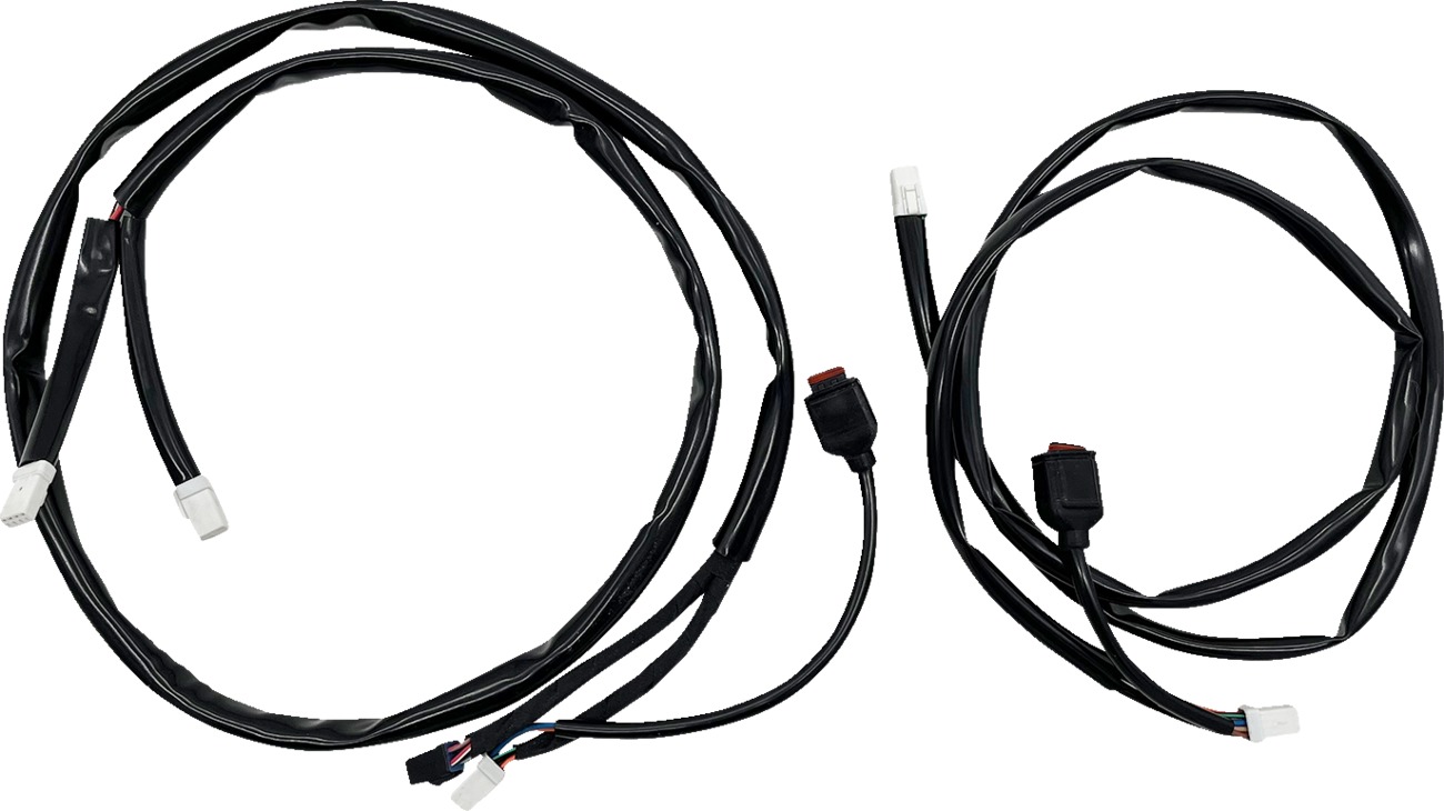 Fat Baggers Handlebar Wire Harness Kit 14in Over Stock For Harley Touring - Click Image to Close