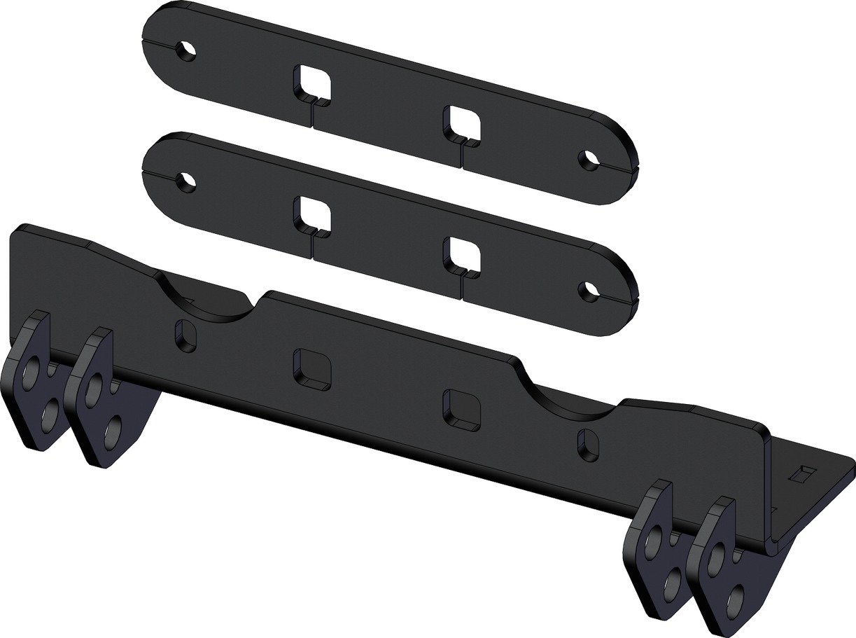 UTV Front Plow Mount - For 16-22 Hisun Sector - Click Image to Close