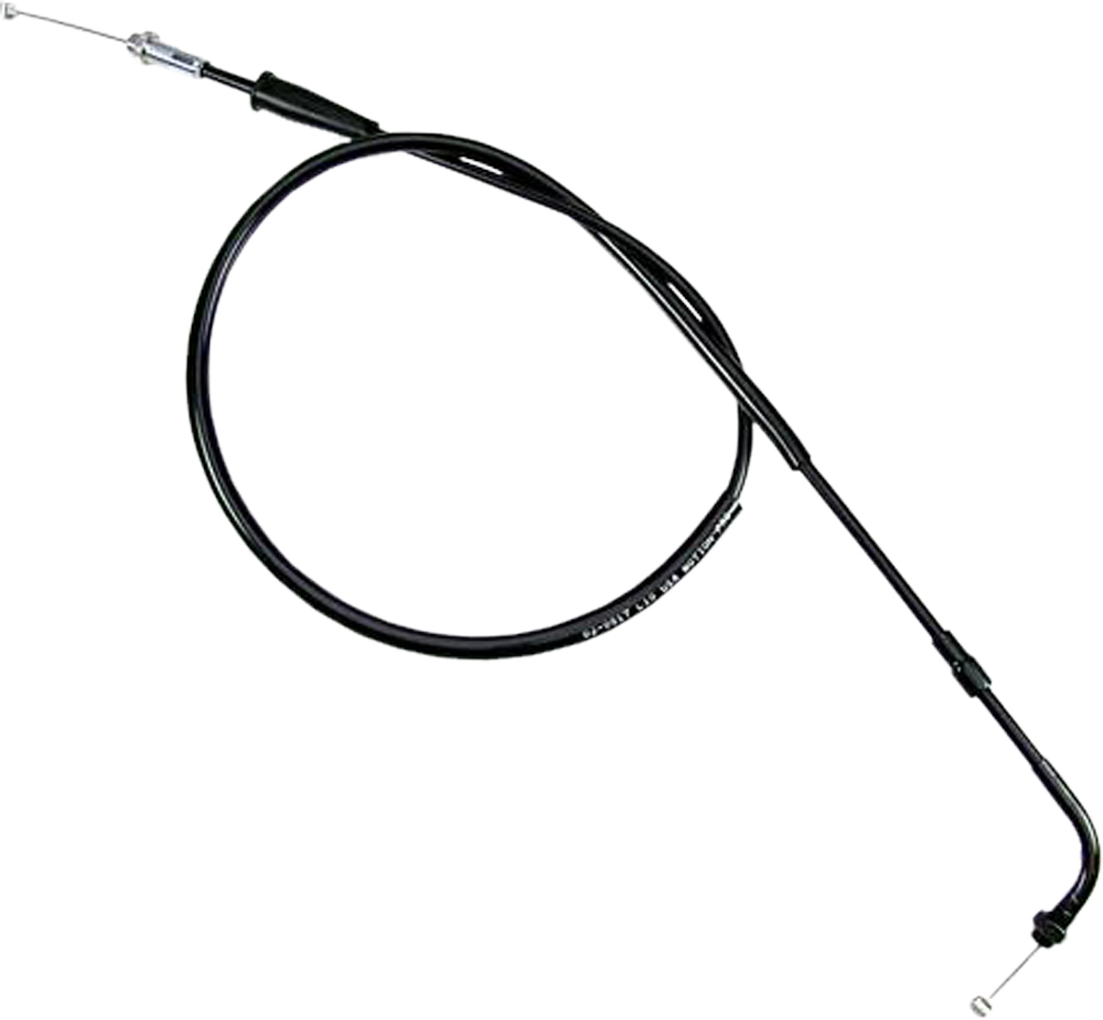 Black Vinyl Throttle Cable - Honda TRX400X/EX - Click Image to Close