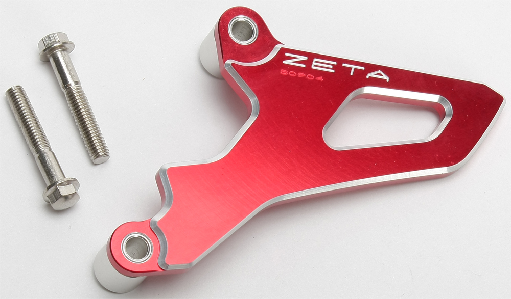 Red Counter-Shaft Sprocket Cover - 05-17 Honda CRF150-450 - Click Image to Close