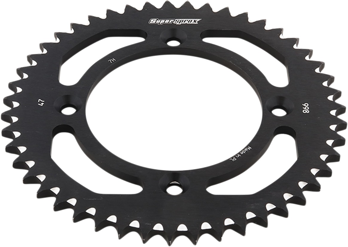 47T Sprocket - Black - Click Image to Close