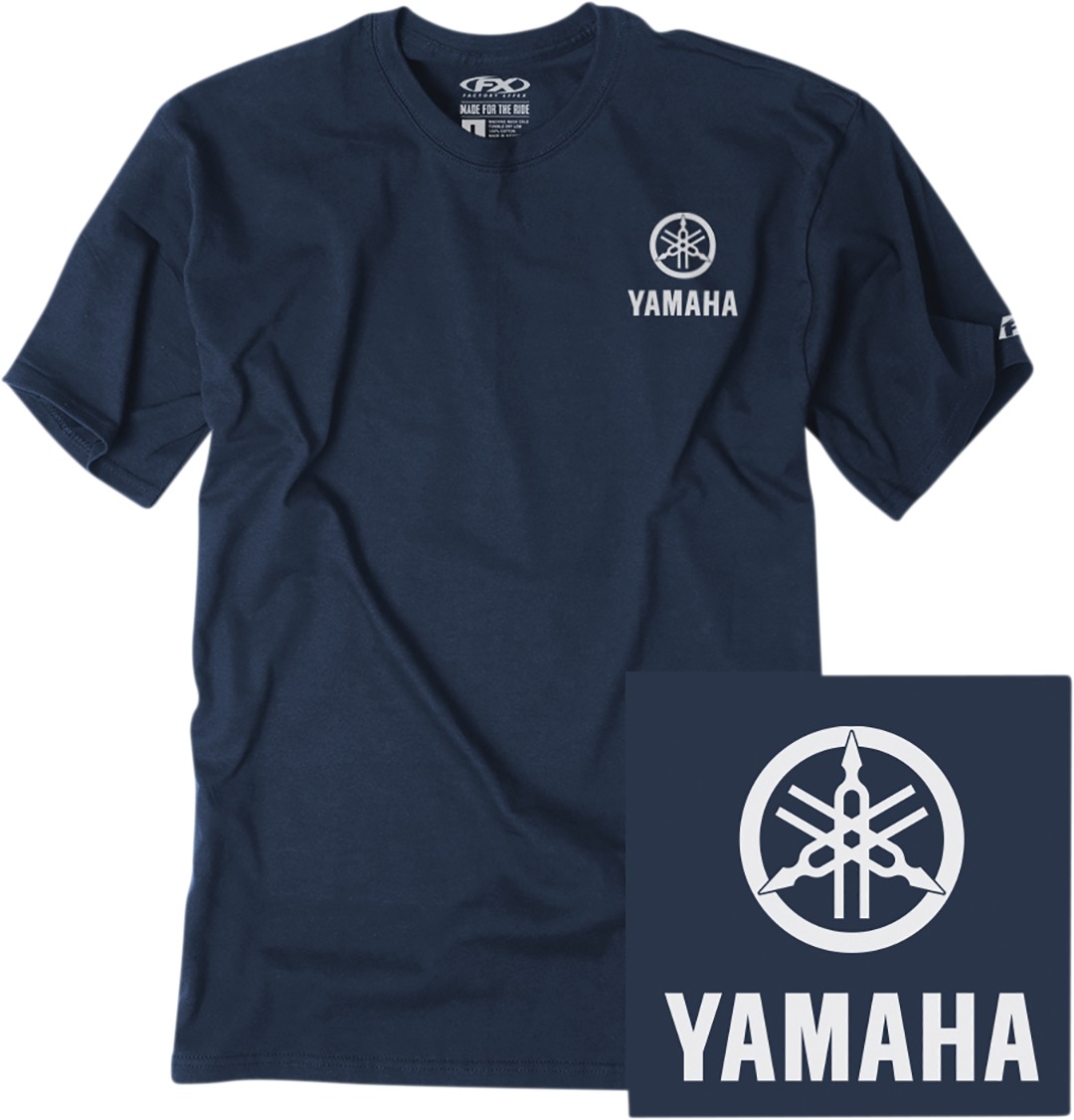 Men's Yamaha Icon Tee - Yamaha Icon Tee Nvy Xl - Click Image to Close
