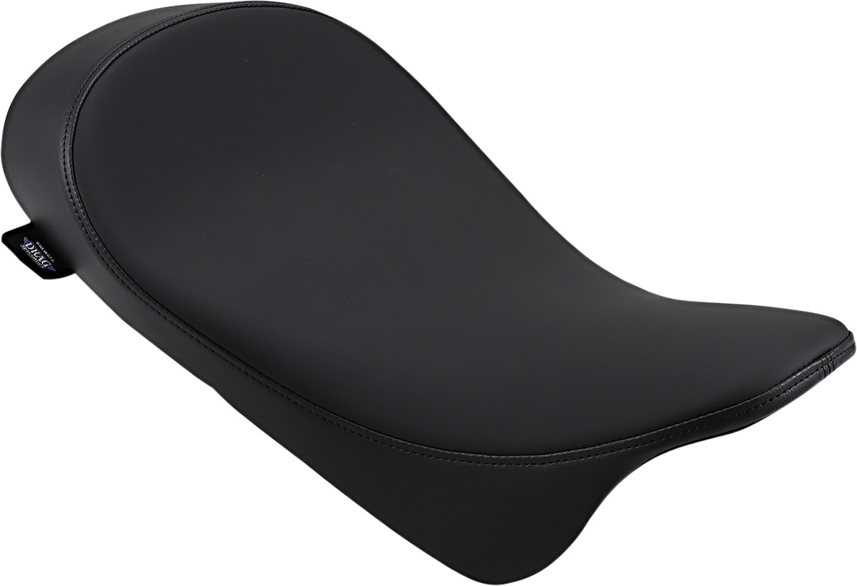 Low-Profile EZ-On Plain Solo Seat Backward - For 08-20 Harley FLH FLT - Click Image to Close