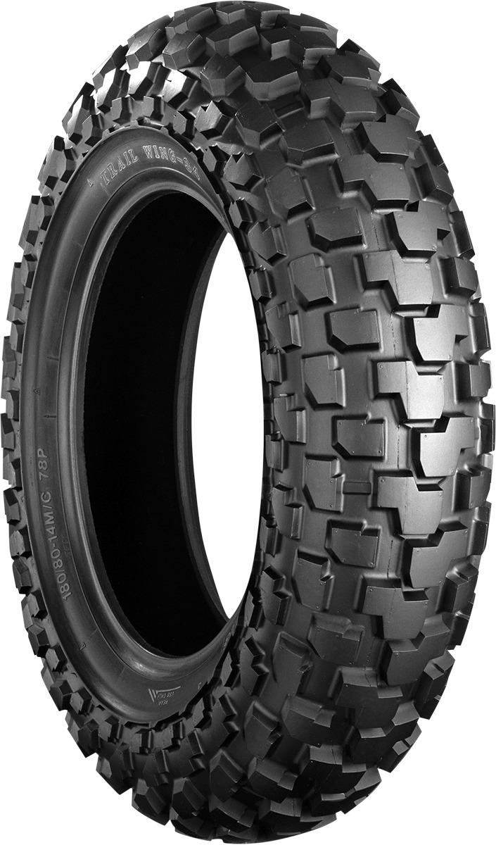 Rear Trail Wing TW34 180/80-14 Dual Sport Tire - For Yamaha TW200 - Click Image to Close