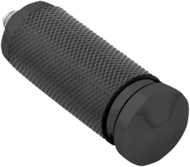 Rubber Contour Shift Pedal Black Anodized by Performance Machine - Click Image to Close