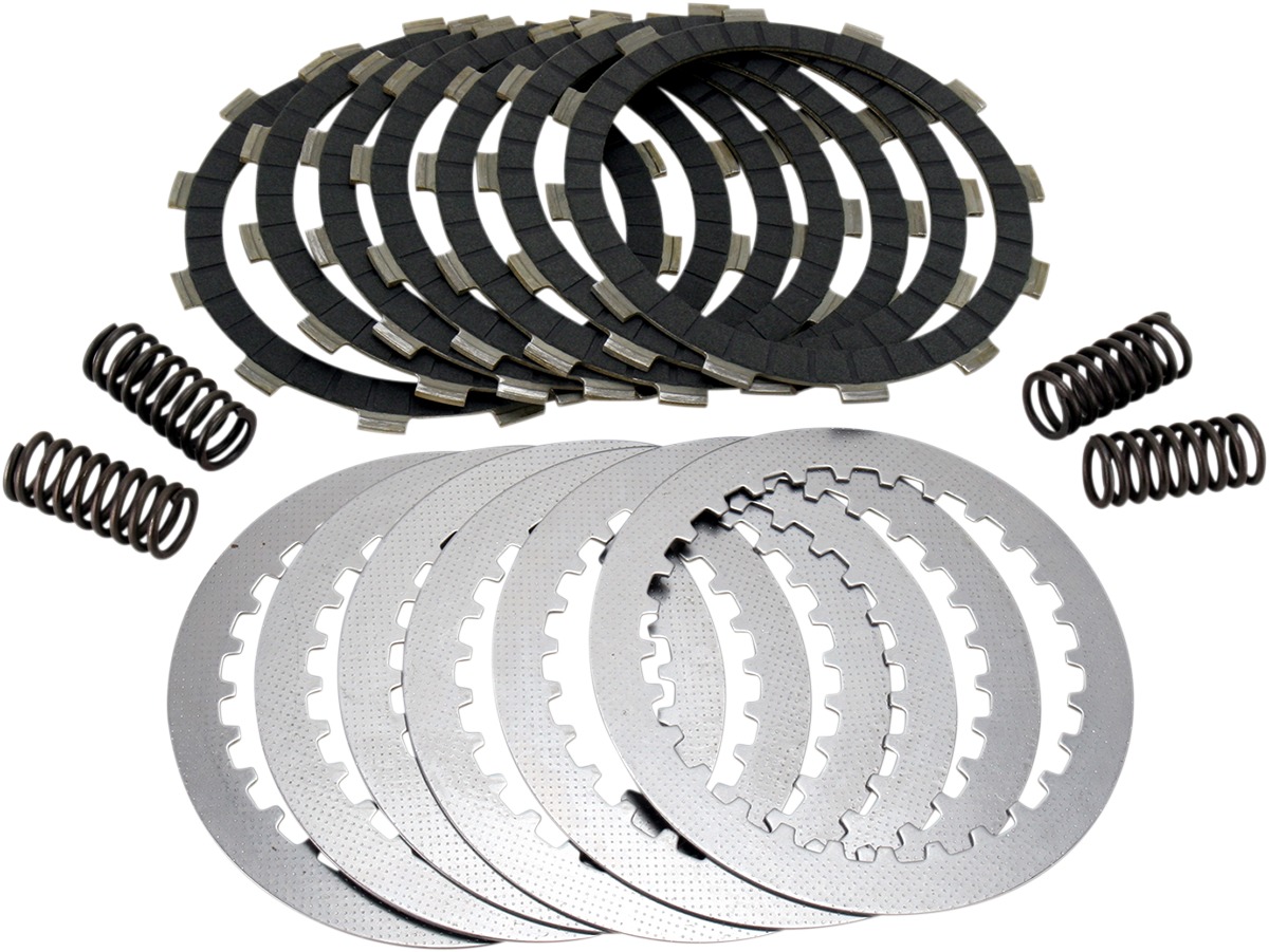 DRCF Complete Clutch Kit - CFK Plates, Steels, & Springs - For Honda XR650L NX650 XR600 - Click Image to Close