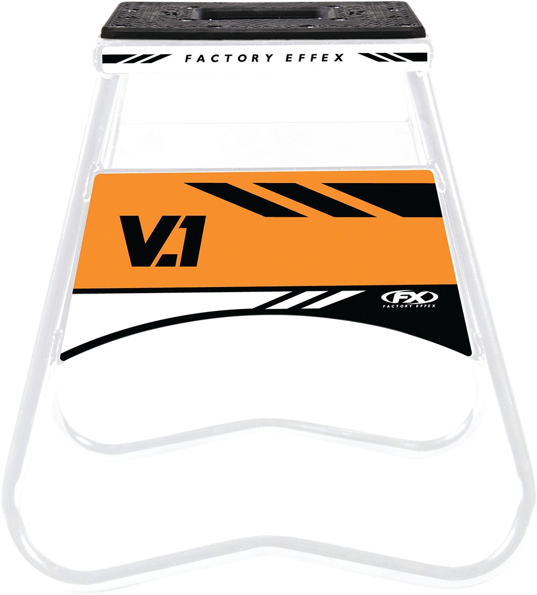 Factory Effex V1 Bike Stand in KTM White - Click Image to Close