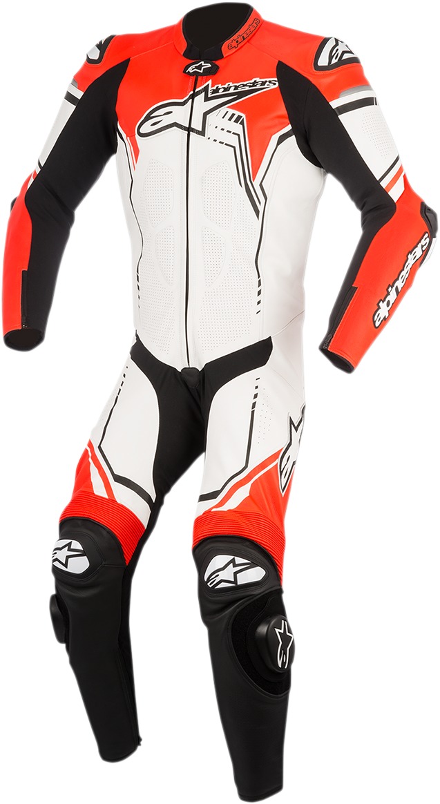 GP Plus v2 One-Piece Suit Black/Red/White US L - Click Image to Close