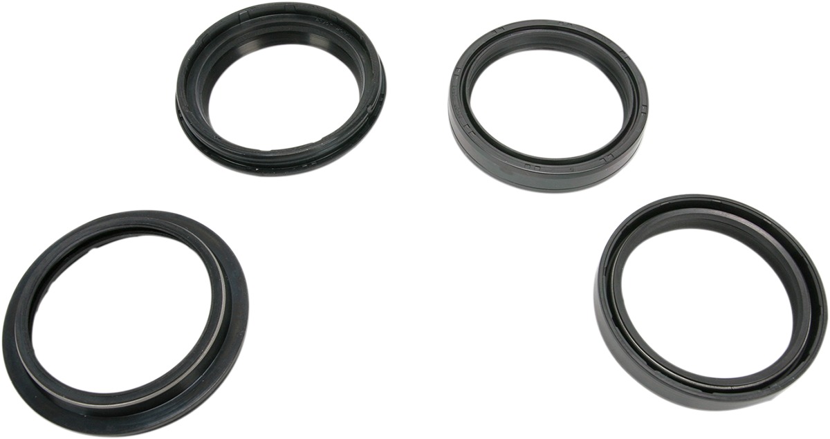 Pivot Works Fork Seal Kit Fits Suzuki RM125/RM250 1996-2000 - Click Image to Close