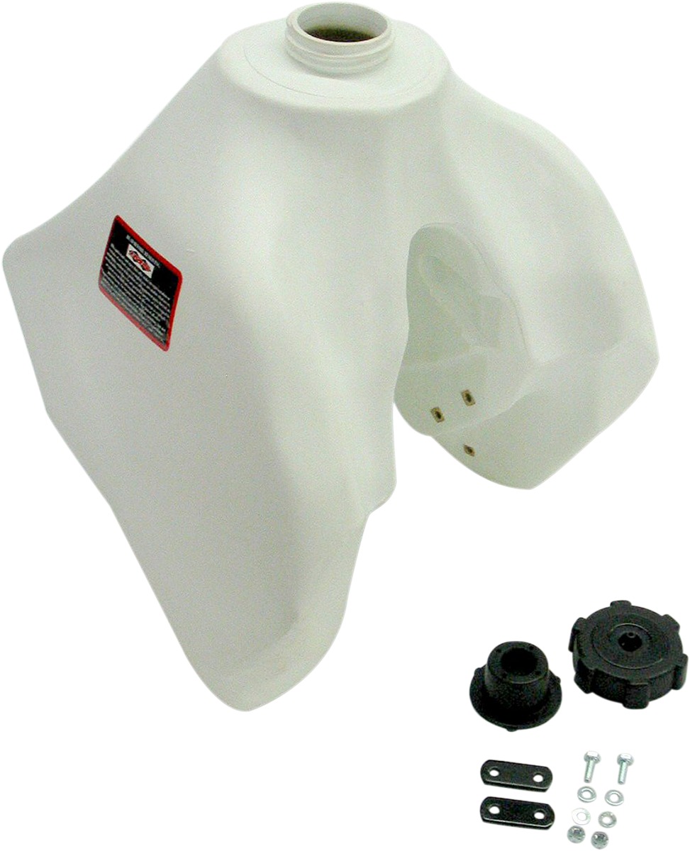 4.0 Gallon High Capacity Fuel Tank White - For Honda XR250/350/600 - Click Image to Close