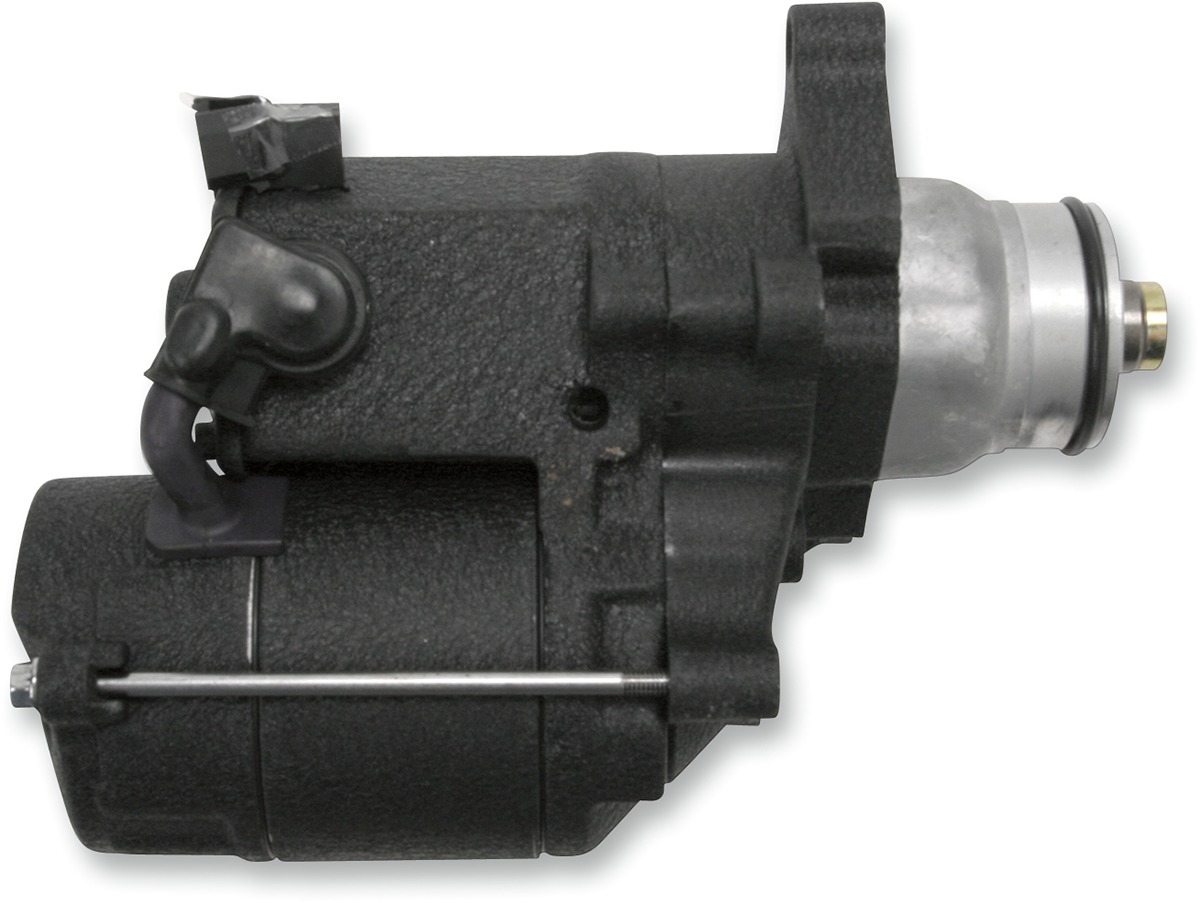 Supertorque Starter Motor 1.4 kW - Black - For 07-17 Dynas & 06-16 Big Twins - Click Image to Close