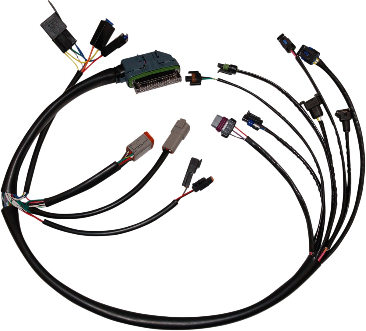 02-03 V-Twin Dresser Models ONLY Complete EFI Harness - Click Image to Close