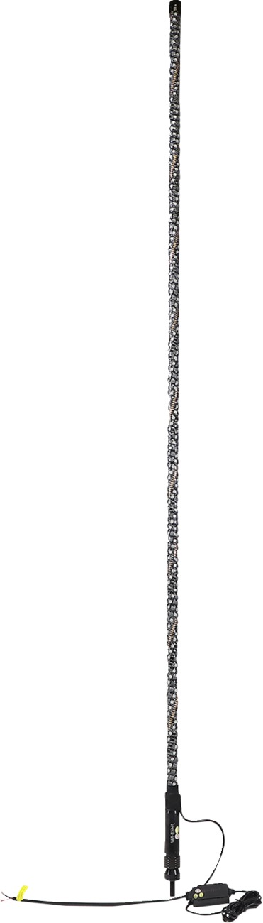 Whip It 6Ft QD RGB Chasing LED Light Whip - Black - Click Image to Close