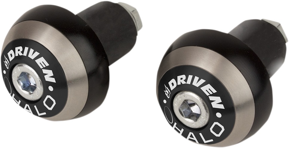 Driven Halo Bar Ends Black Aluminum DHBEW-BK - Click Image to Close