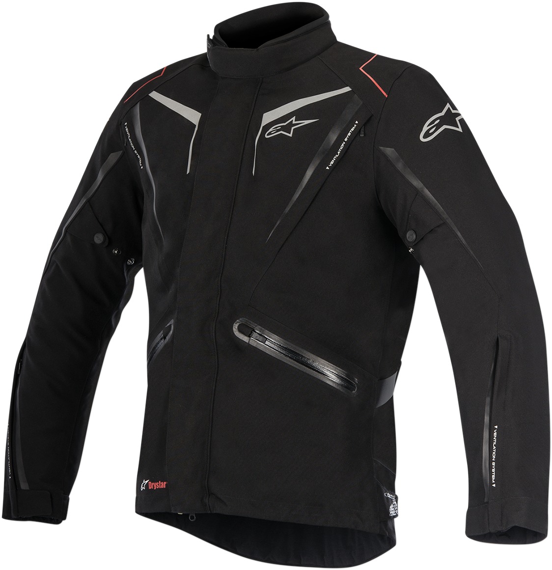 Yokohama Street Riding Jacket Black/Gray/Red US Large - Click Image to Close