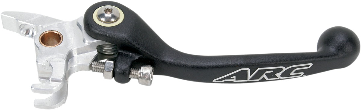 Arc Flex Adjustable Hydraulic Brake Lever - Black - For 00-13 KTM Husqvarna w/Brembo Cyl - Click Image to Close