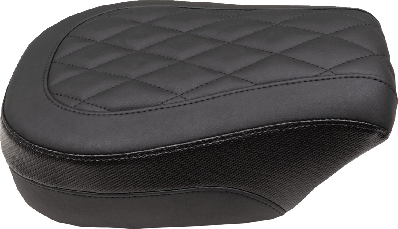 Mustang Standard Touring Passenger Seat Black For Indian Chief - Passenger seat For Indian Chief, Chief Bobber, Super Chief - Click Image to Close