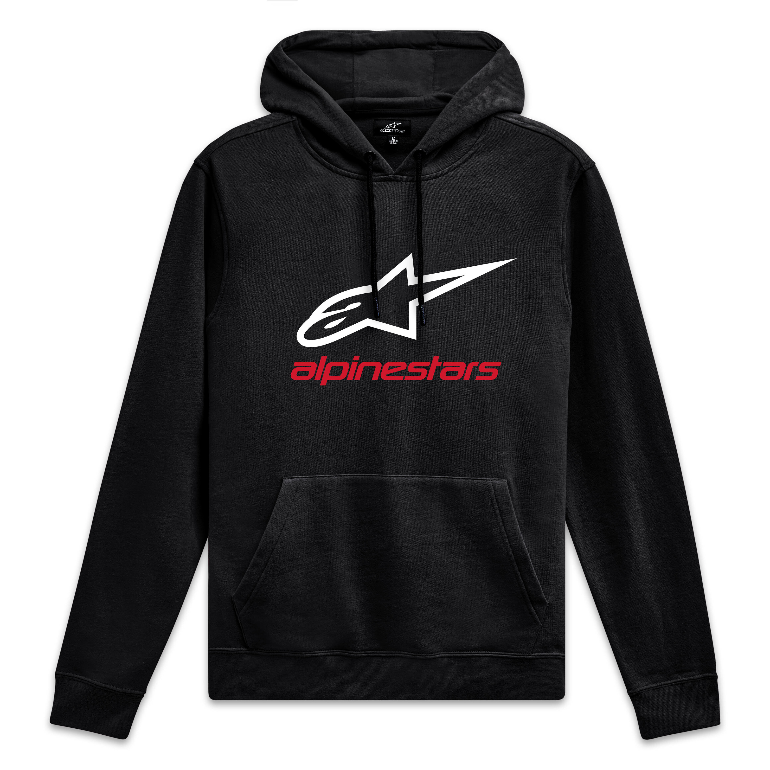 Alpinestars Always 2.0 Hoodie Black/White/Red - XL - Click Image to Close