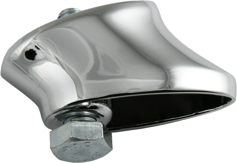 Mounting Bracket for Deuce-Style Lamps Chrome by Chris Products - Click Image to Close