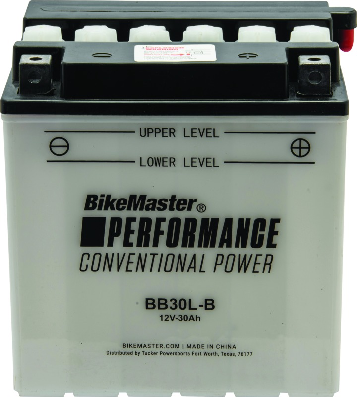 BikeMaster BB30L-B Conventional Battery - Click Image to Close
