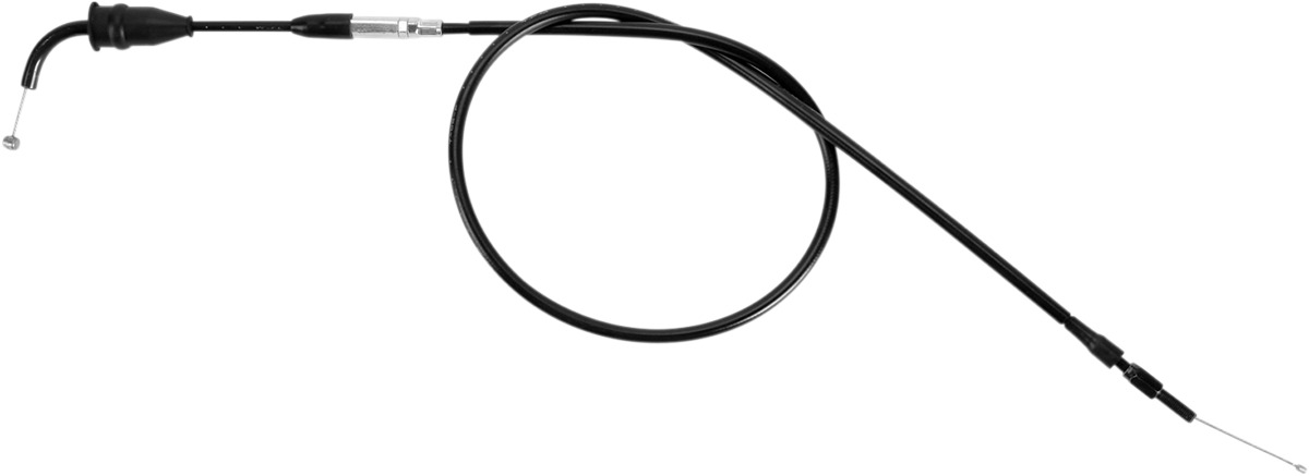 Black Vinyl Throttle Cable - 02-18 Yamaha YZ85 - Click Image to Close
