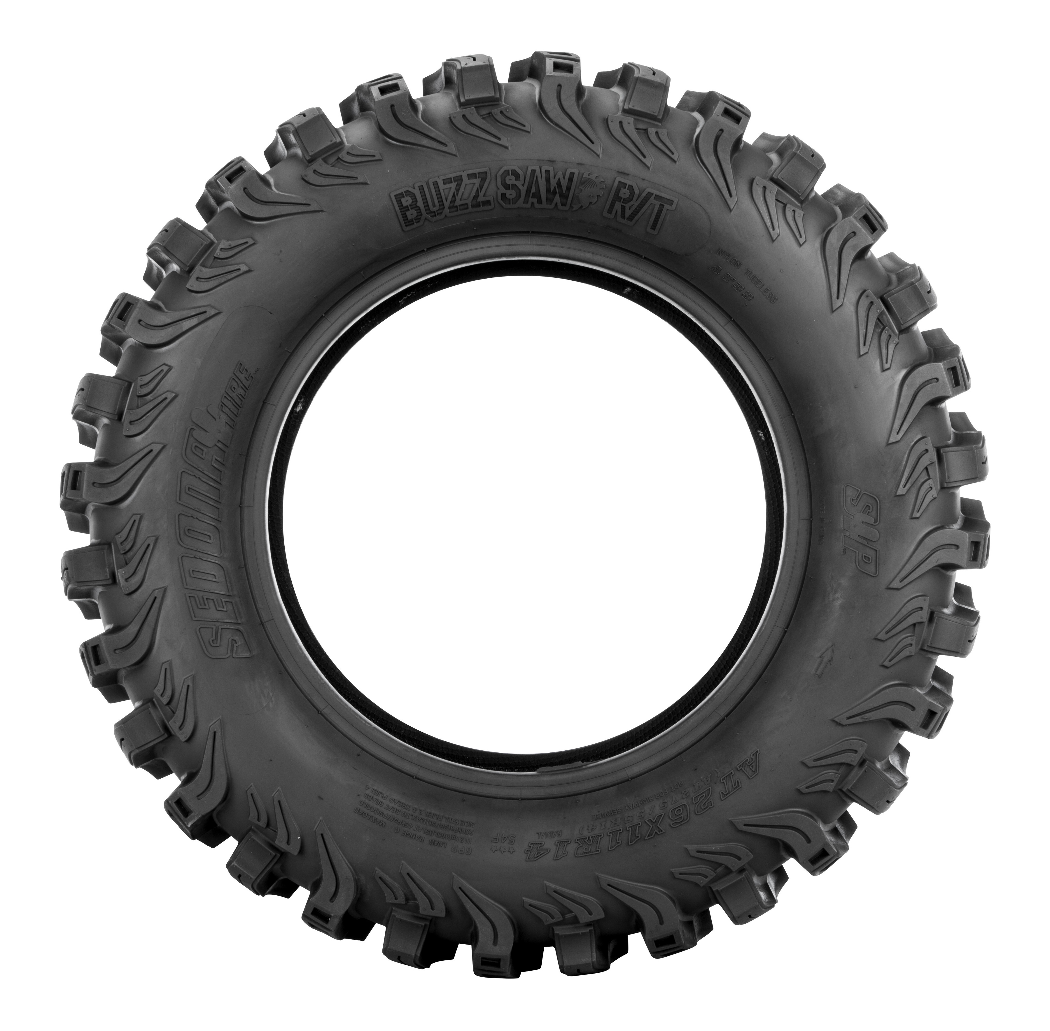 26X10Rx12 Buzz Saw R/T Tire - Click Image to Close