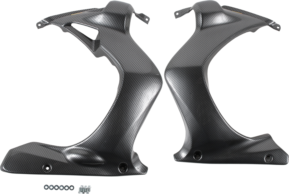 Radiator Scoop - Carbon Black - For 08-09 Honda TRX700XX - Click Image to Close