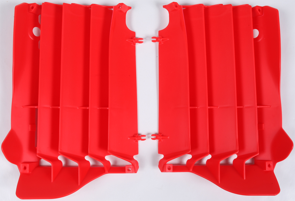 Radiator Louver Cover (Red) - For Honda 13-17 CRF250R CRF450R - Click Image to Close