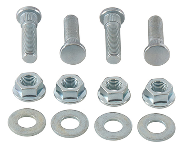 Wheel Stud & Nut Kit - Replaces 4X Polaris # 7518378, 7556242, & 7542459 - Click Image to Close