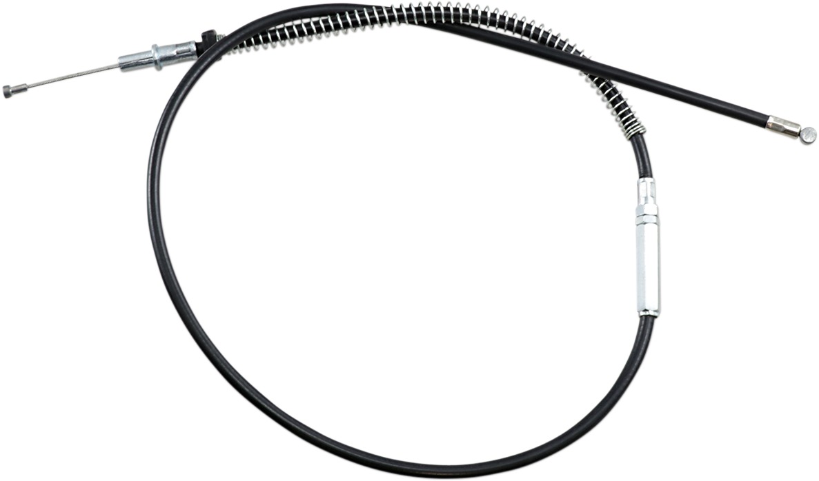 Black Vinyl Clutch Cable - Kawasaki KD80 KE/KM100 - Click Image to Close