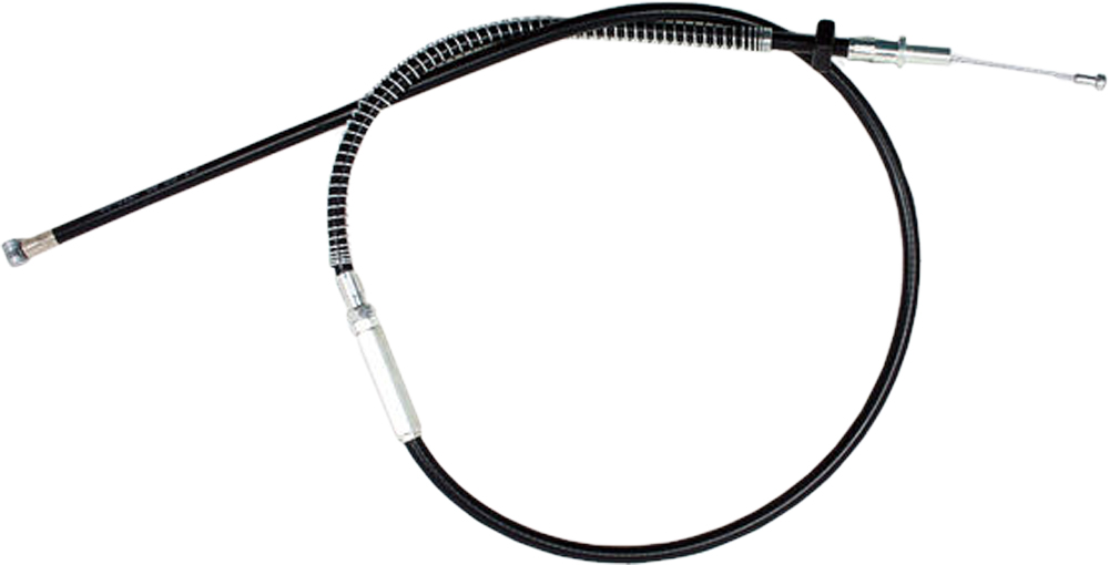 Black Vinyl Clutch Cable - Kawasaki KD80 KE/KM100 - Click Image to Close