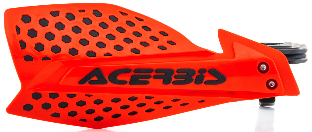 Ultimate X Handguards Red/Black - For ATV/MX - Click Image to Close