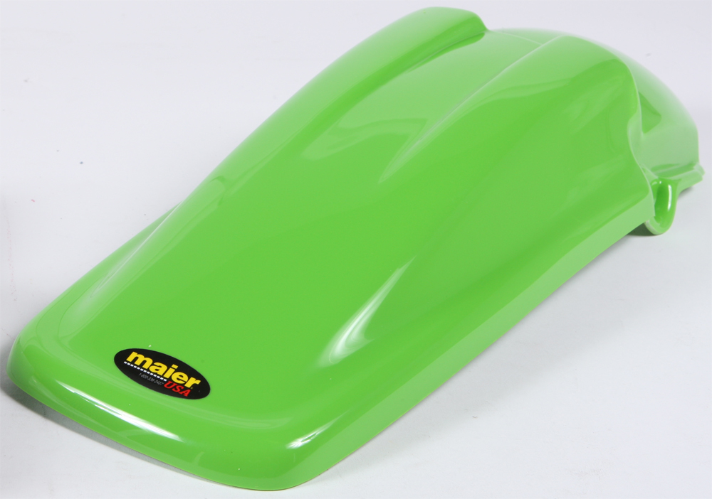 Rear Fender - Green - For 86-87 Kawasaki KX250 KX125 KX500 - Click Image to Close
