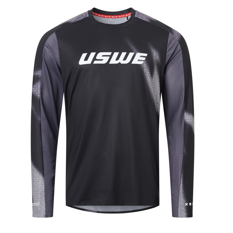 USWE Kalk Off-Road Jersey Black - Large - Click Image to Close