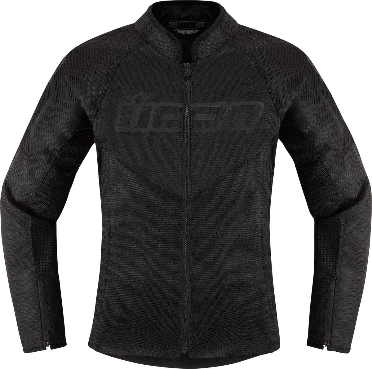 ICON Women's Hooligan CE Jacket Black 2XL - Durable 300D polyester chassis, Women's fit - Click Image to Close