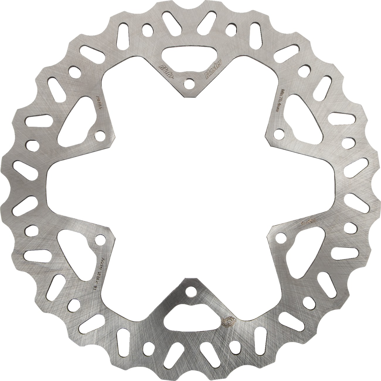 Moto-Master Nitro Rear Brake Rotor For Yamaha YZ/WR Models - Rear rotor, For Yamaha YZ/WR models - Click Image to Close