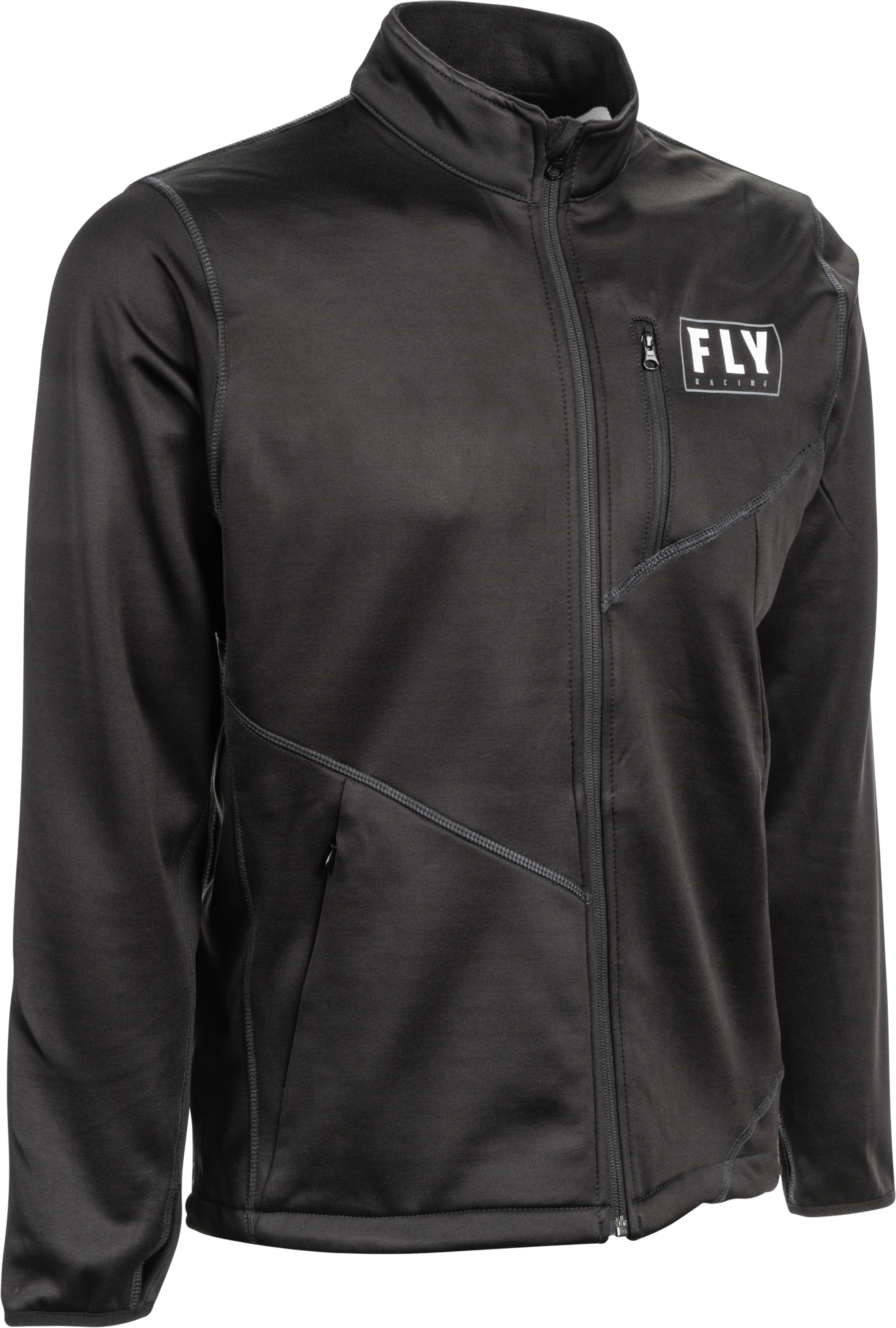 Fly Racing Mid-Layer Jacket Black Medium - Mid-layer jacket, Black, Medium size - Click Image to Close