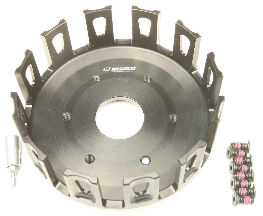 Precision Forged Clutch Basket - For 94-04 Yamaha YZ125 - Click Image to Close