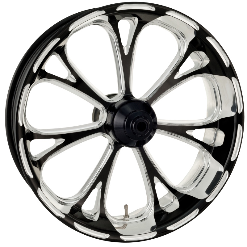 21x3.5 Forged Virtue Wheel Contrast Cut Platinum by Performance Machine - Click Image to Close