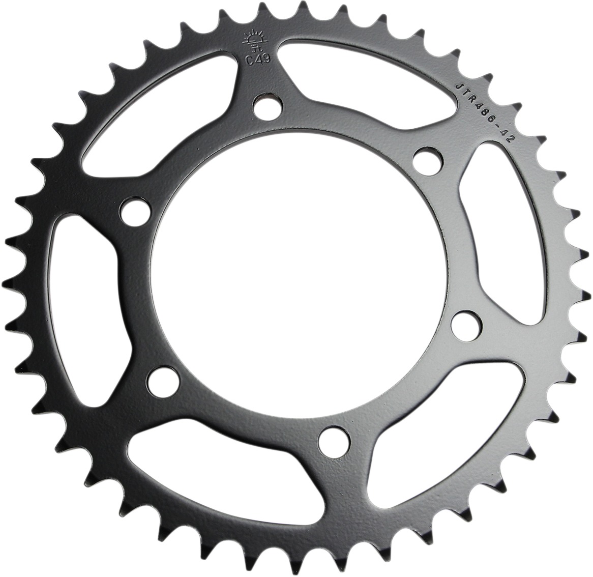JT Steel Rear Sprocket 42T 520 Chain Fits Kaw/Suz/Yam Models - Click Image to Close