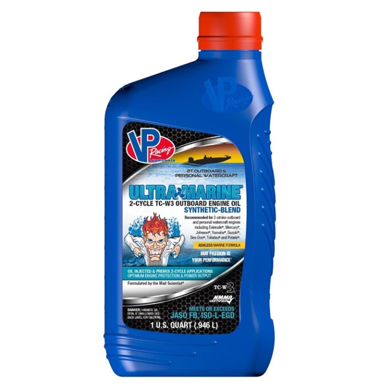 Lubricants 2T Ultra Marine Syn Blend 1Qt - Click Image to Close