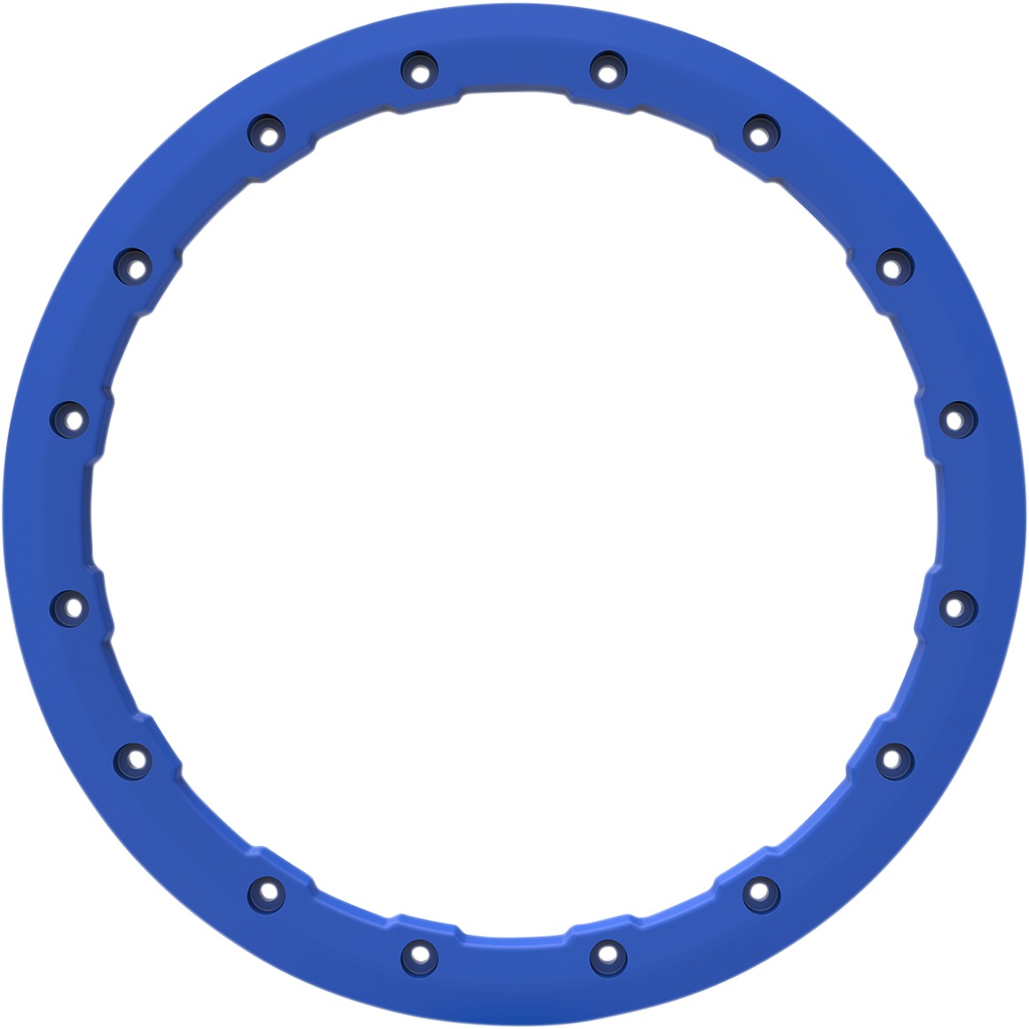 AMS Replacement Roll'n 106 Beadlock Ring Blue 15in - For AMS Roll'n 106 wheels, Blue, 15 inch - Click Image to Close