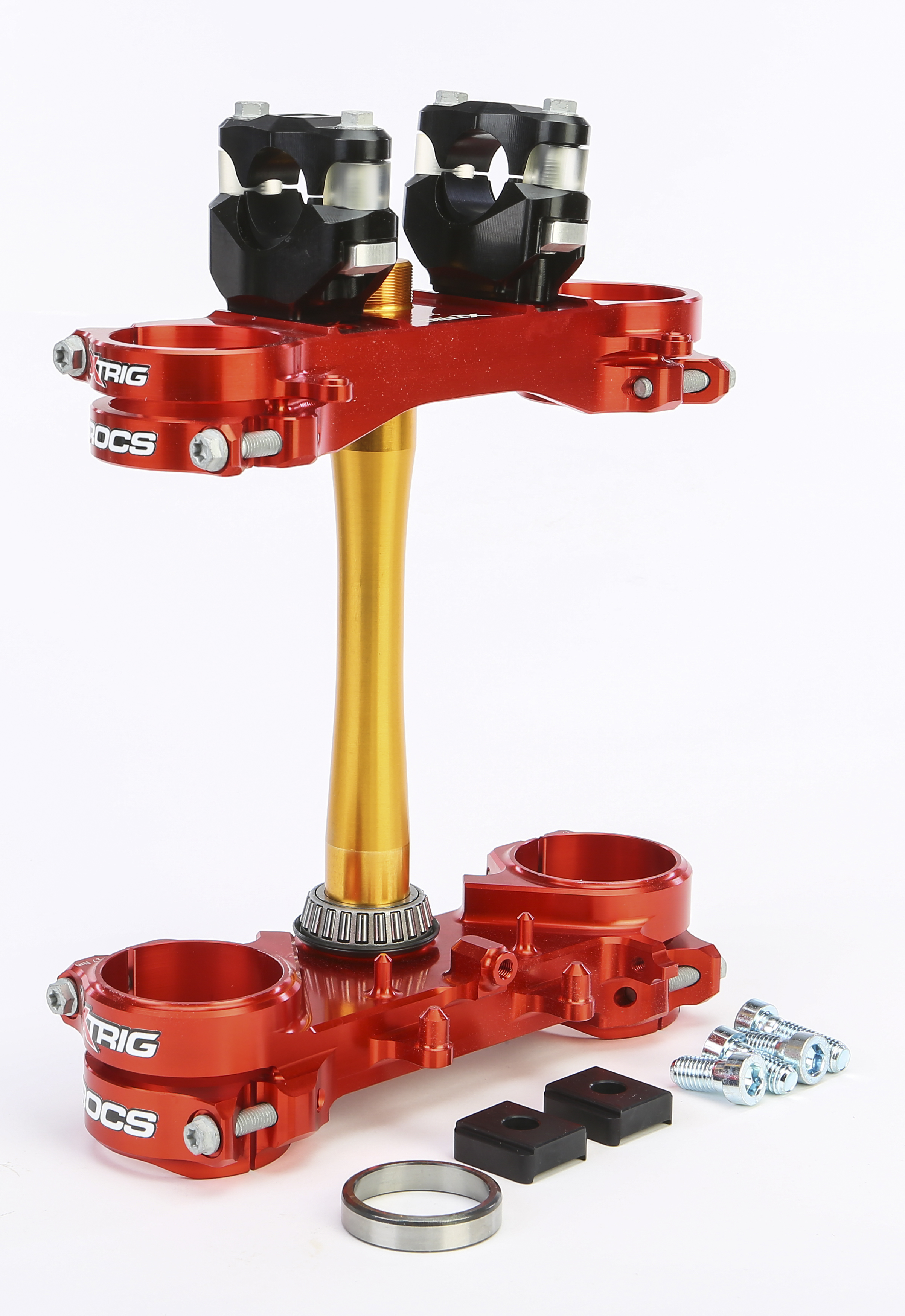 ROCS Triple Clamp 20mm Red - For 14-18 CRF250R & 14-16 CRF450R - Click Image to Close