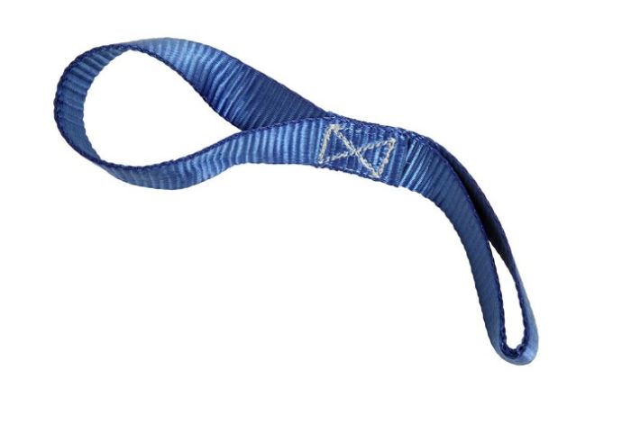 KFI Products 12 Inch Soft Loop Strap Blue Heavy Duty - Heavy duty 12" blue soft loop strap, 3200 lb rating - Click Image to Close