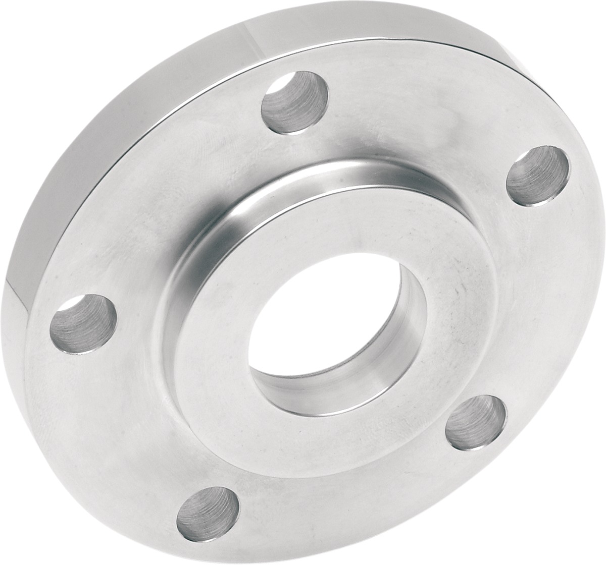 Drag Specialties Rear Pulley Spacer 0.5in Billet Aluminum - Spacer for wide rear tire installation - Click Image to Close
