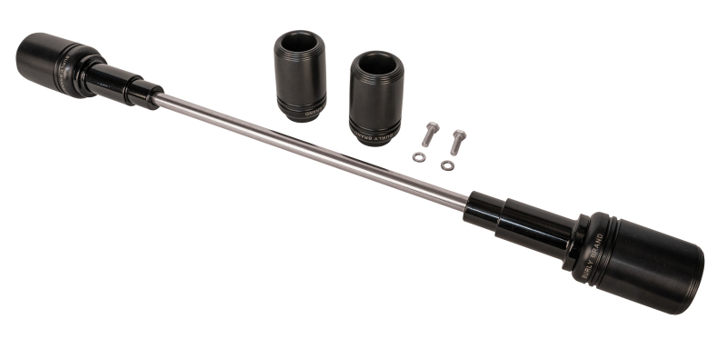 Burly Brand Crash Slider Set Front & Rear Black For Honda Rebel - Click Image to Close